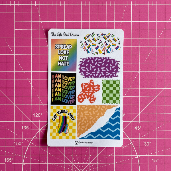 Gay Gummy Sticker Sheets