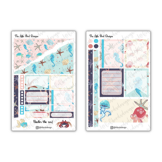 Under the Sea – Passion Planner Daily – Sticker Bundle