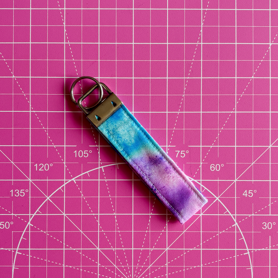 Watercolour Keyfob